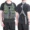 Multi-Functional Life Jacket Vest For Outdoor Fishing Vest Mult-Pockets EPE Foam Floating Kayak Sport Safety Jacket For Fishing