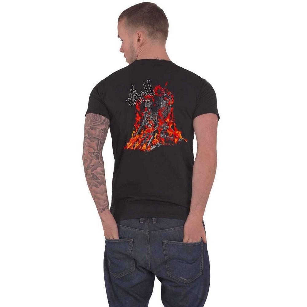 Yungblud Unisex Adult Skeleton Cotton T-Shirt
