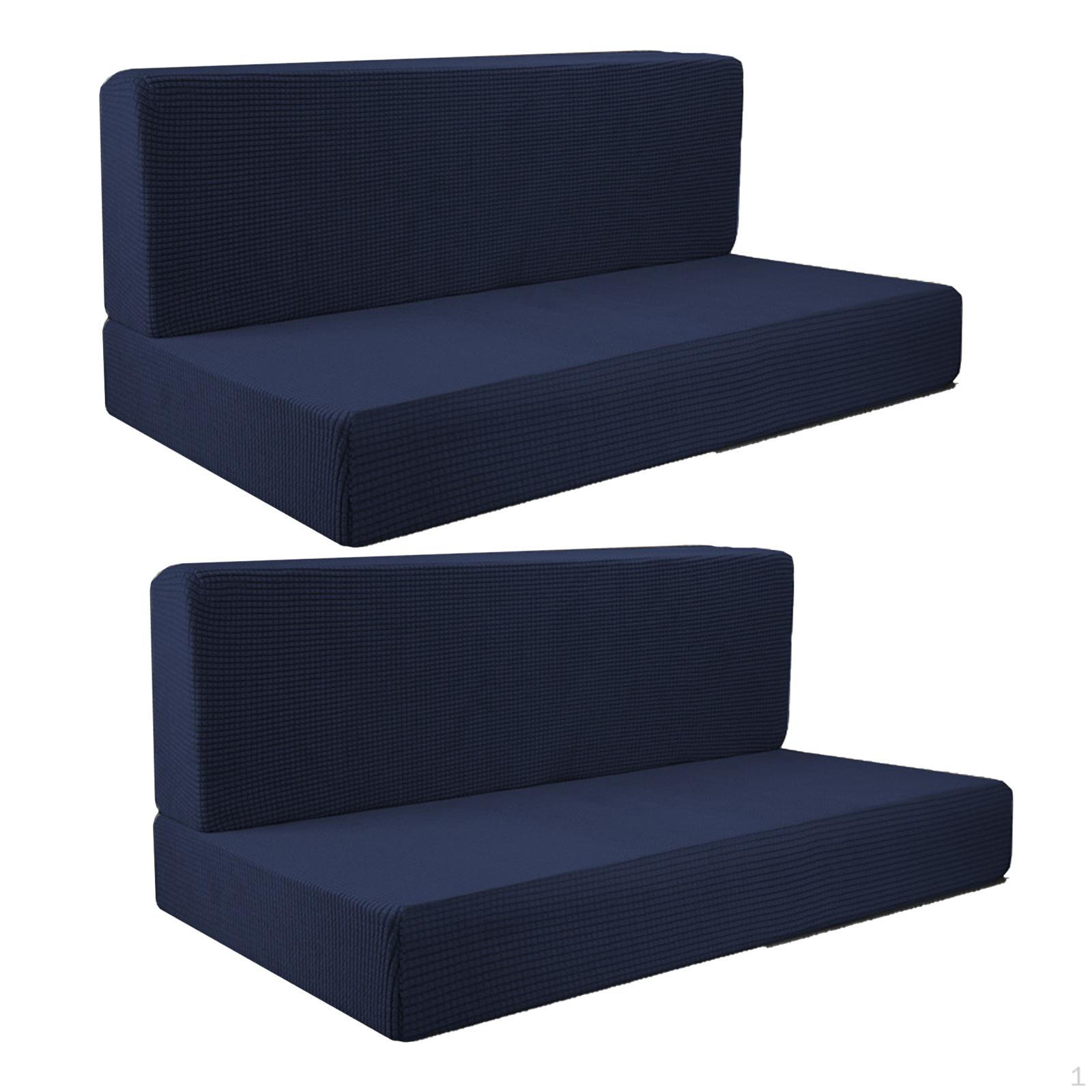 

4 чехла для сидений автофургона Подушка для установки чехла для дивана blue