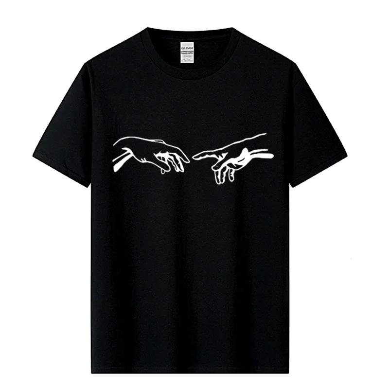 Mens T-shirt High Quality100% Cotton Funny Streetwear Pri... S