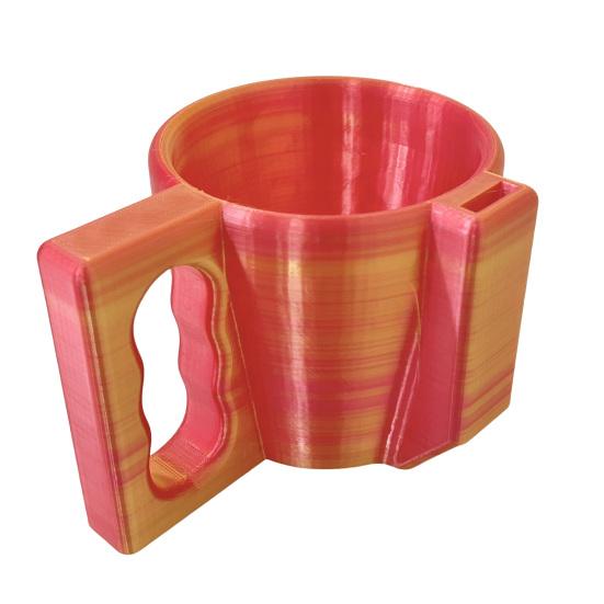 

Держатель для пинты мороженого с ручкой и отверстием для ложки, легко снимаемый держатель для стакана мороженого, большая емкость для пинты, подставка для десертного стакана