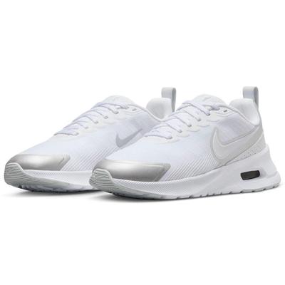 Air Max Nuaxis W Size HF1233-101, White/Pure Platinum/Metallic Silver/White, 26.0cm
