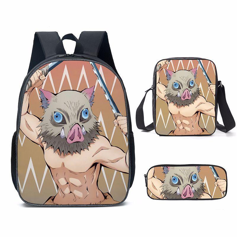New Cartoon Demon Slayer Blade Backpack For Primary And Middle School Students