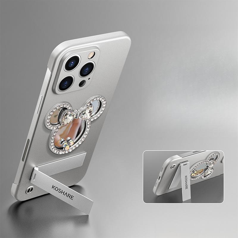 Mouse Mirror Bracket Suitable for IPhone16 IPhone Case 15promax Ultra-thin Frameless 14 Half Pack 13