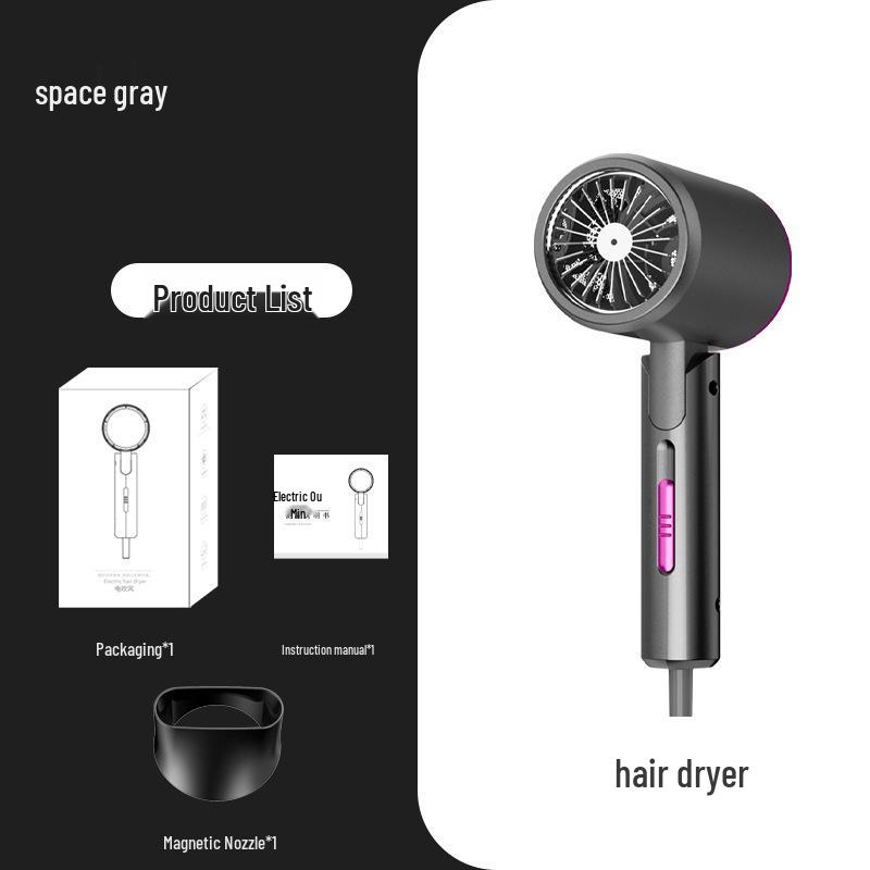 

Portable Low-Power Hair Dryer for Girls - Foldable and Constant Temperature, Ideal for Dormitory Use
