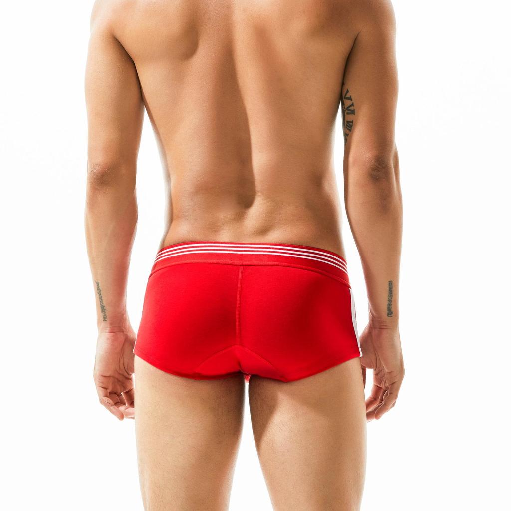 Seobean Herren Low-Waist Boxer Briefs - Jugendliche & Sexy Sportunterwäsche