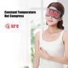 USB Heated Eye Mask for Dry Eyes & Sleep – Warm Compress with Constant Temperature, Dark Circles & Puffiness Heated Eye Mask