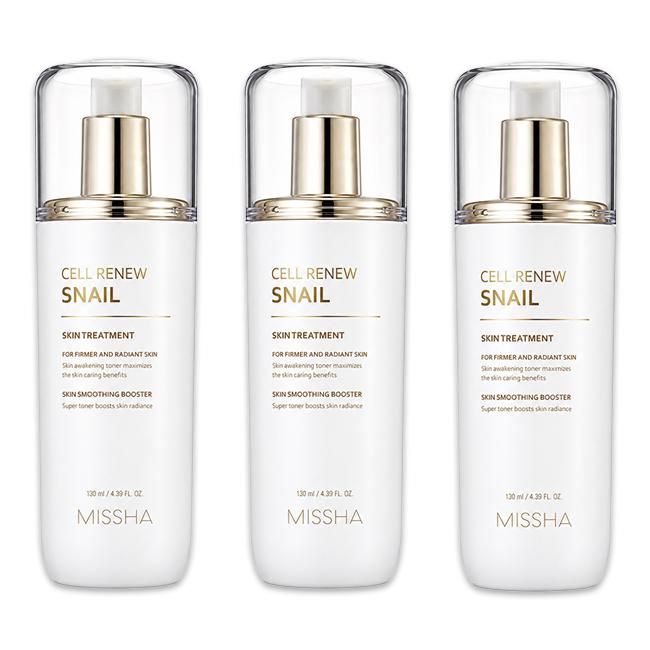 MISSHA Cellinew Snail Essential Moisturizer 130ml, Treatment 130ml, Cream 50ml, Sleeping Mask 110ml  (16 Options)