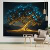 VIKAMA Tree of Life Tapestry Living Room, Bedroom, Outdoor Decorative Tapestry Yoga Room Wall Art Easy-to-Hang Home Decor