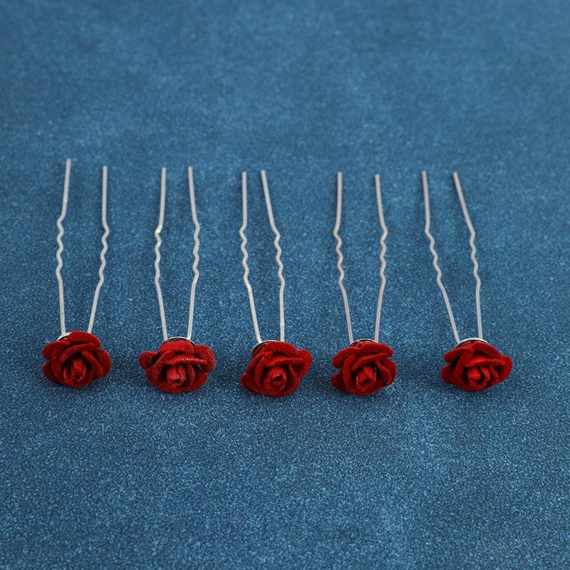 18-teiliges Braut-Haarschmuck-Set: U-förmige Haarnadeln & Styling-Clips für Make-up und Flechten