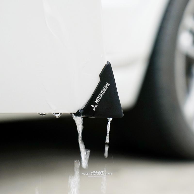 2PCS Car Door Corner Bumper Buffer Protection Scratch Protector For Mitsubishi Asx Lancer Outlander Pajero Ralliart Accessories