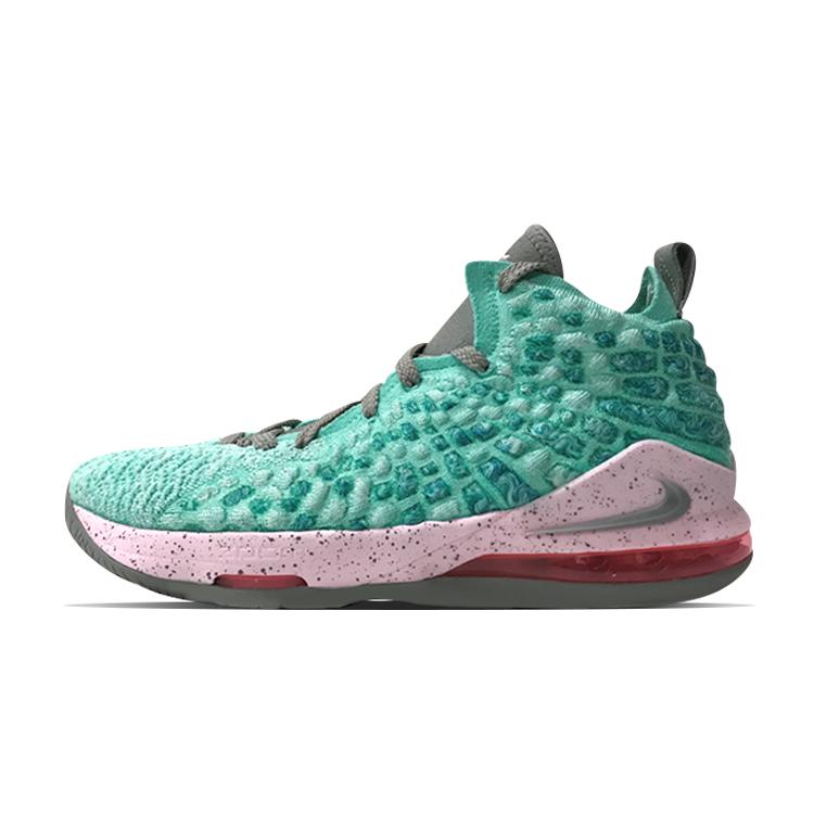 Nike LeBron 17 South Beach GS BQ5594-444 36