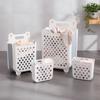 Bathroom Wall-Mounted Foldable Silicone Laundry Basket, Laundry Storage Box, 200ml, 1 pcs