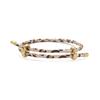 Mode Hip-hop Plusieurs Couleurs Motif Serpent Imprimés Léopard Bracelets Tissés pour Femmes Personnalisé DIY Bracelet Perles Bijoux