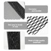 Aluminum Alloy Bumper Grille Mesh Car Front Grill Protective Radiator Honeycomb Auto Parts Vehicle Hood Vent Body Kit