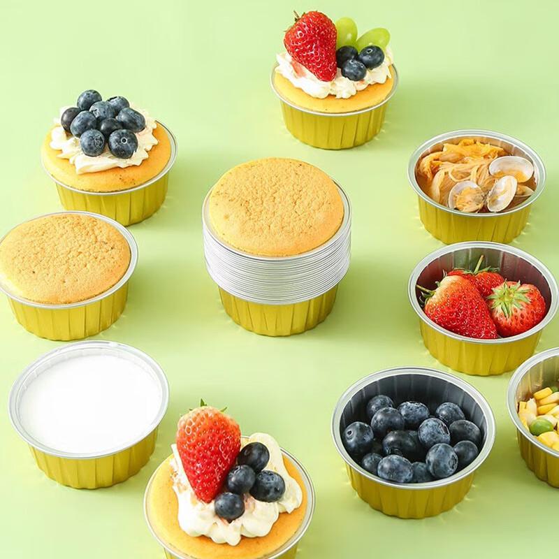 Disposable Round Aluminum Foil Baking Bowls with Lids