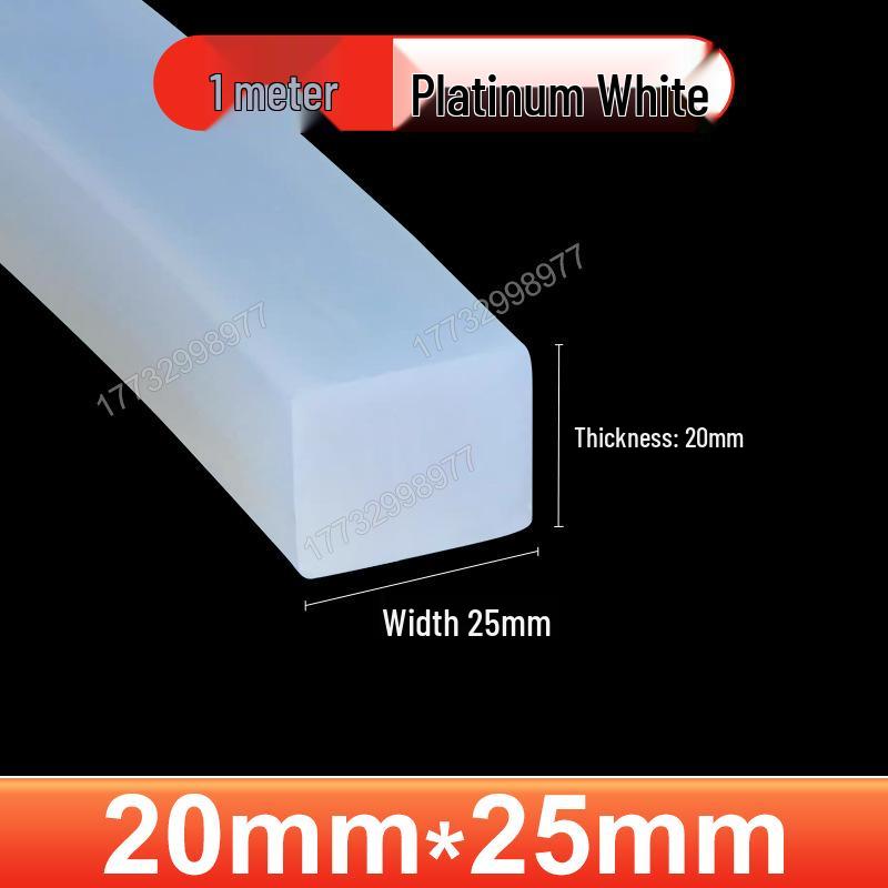High-Temperature Resistant Transparent Silicone Rubber Sealing Strip