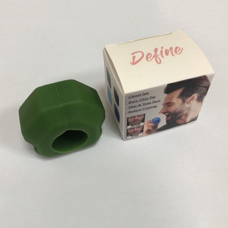 Cross-Border Masseter Jaw Trainer: Silicone Face Muscle Shaping Ball Exerciser