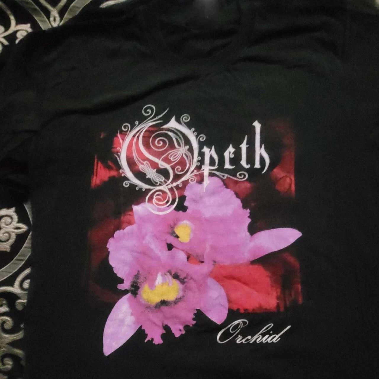 Opeth Orchid Gift For Fan Cotton Black All Size T-Shirt S