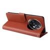 For Realme 13+ 5G/13 Pro 5G (China) Case Wallet Stand View PU Leather Phone Cover with Wrist Strap