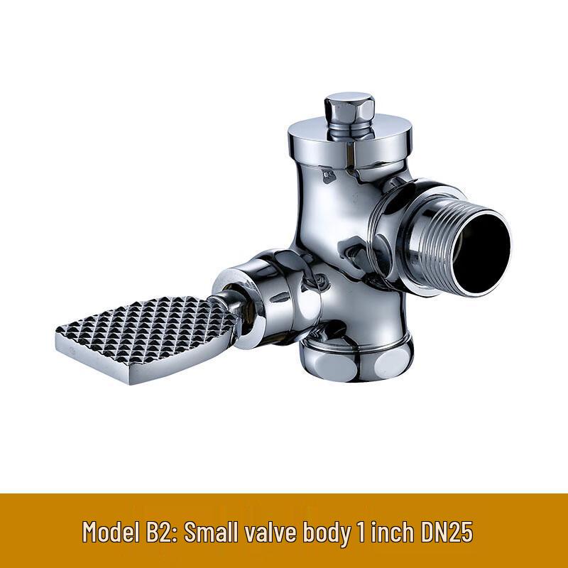 Zhishi Foot Pedal Toilet Flush Valve