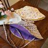 Pastoral Style Sweet Floral Bucket Hat Travel Vocation Women Summer Double-Sided Sun Hat