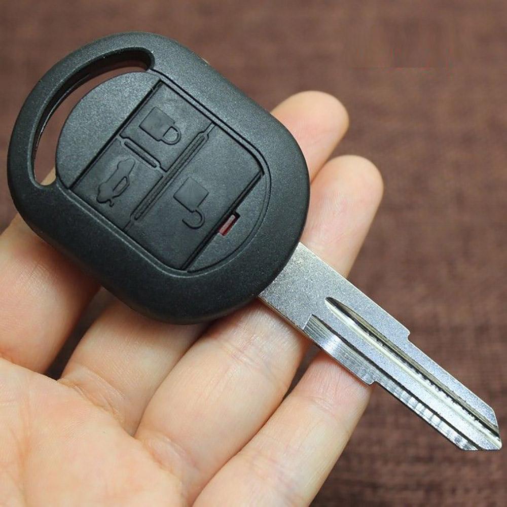 3tlačítkový obal klíče dálkového ovládání pro Chevrolet Lacetti náhrada