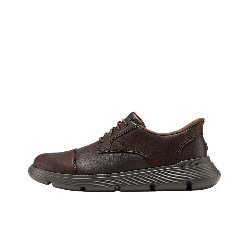 Skechers Garza Solid Color Comfortable Breathable Casual Shoes Men sneakers 205310-CHOC 40