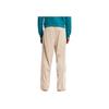 adidas Originals Adibreak Striped Loose Fit Mid Rise Straight Leg Knit Sports Pants Men Bottoms Magic-Beige IY9926