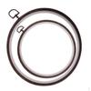 2 Pieces Wooden Hoop Ring Embroidery Stitch Sewing Diy