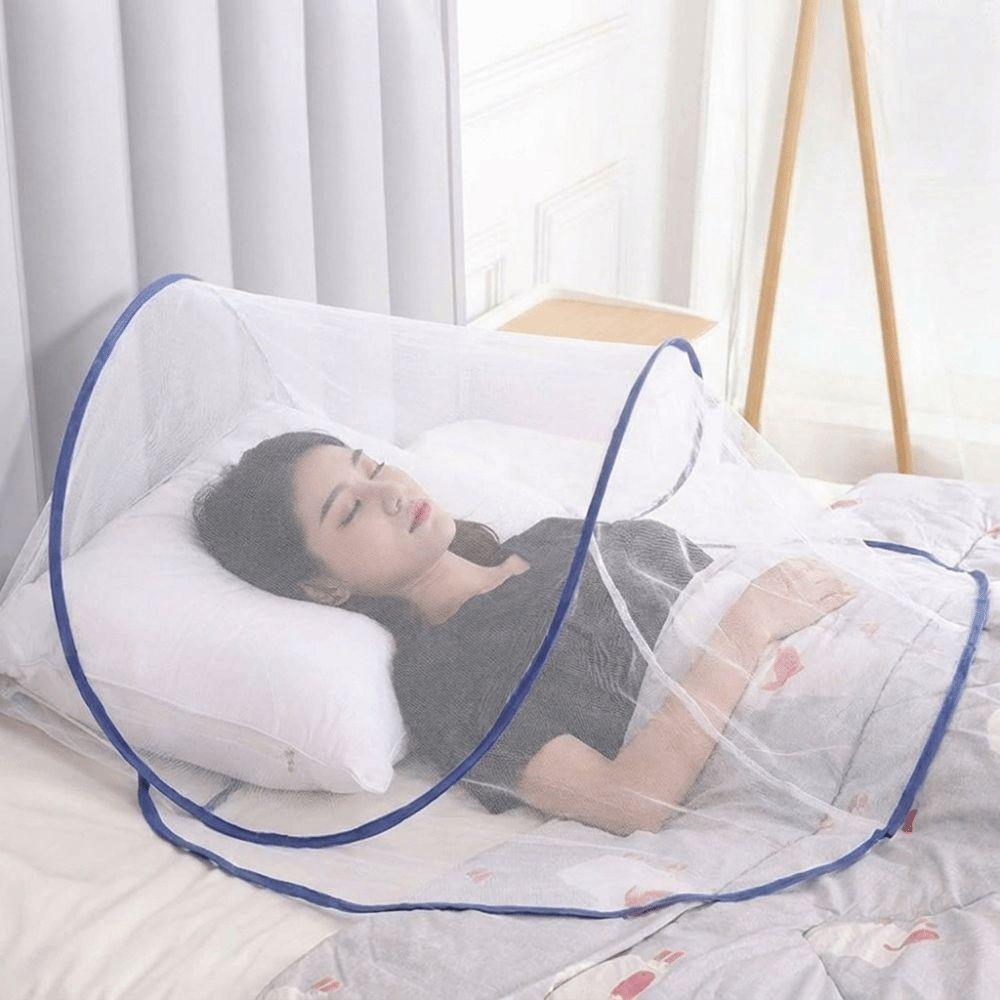 Lightweight Head Mosquito Tent Portable Mosquito Head Cover Folding Mosquito Net Travel
