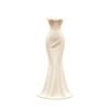 Flower Arrangement Elegant Dress Vase Gown-Shaped Decorative Vase  Home Desktop Decorations