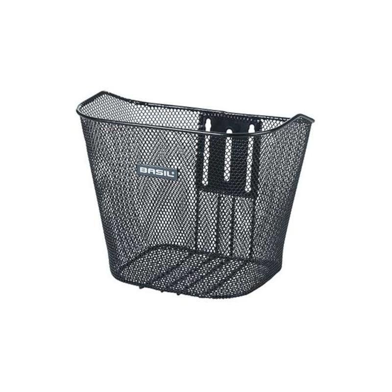 Buy BasilBike Basket Bremen Fm For 22 Liters Steel Black at affordable