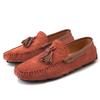 Italian Walking Shoes New Men Loafers Soft Moccasins Summer Shoes Man High Quality Mens Shoes Casual Suede Leather Driving Flats