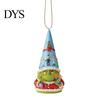 Christmas Tree Ornaments Green Elf Red Car Ornament, Acrylic Hanging Decor Holiday Party Supplies for Mirror, Funny Pendant, Home Decoration Favors
