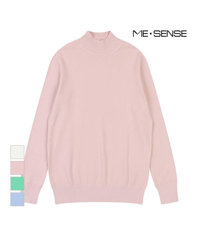 MESENSE Mock Neck Simple Knit_Mb32Knpd05Z