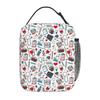 Medical Equipment Pattern Insulated Lunch Bag for Kids School Cooler Thermal Food Box Tote Leakproof Lunch Boxes Container