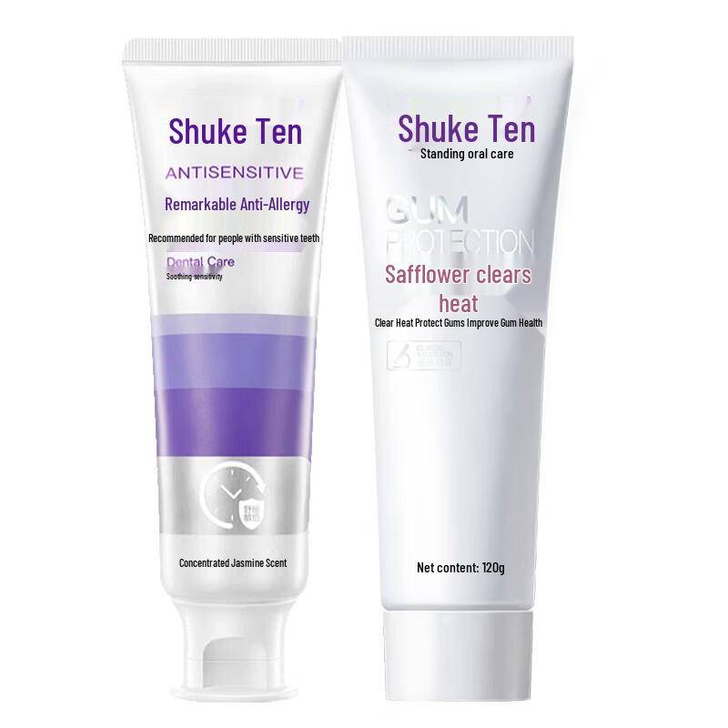 Shuke 60-Second Rapid Relief Anti-Sensitivity Toothpaste - Jasmine & Mint