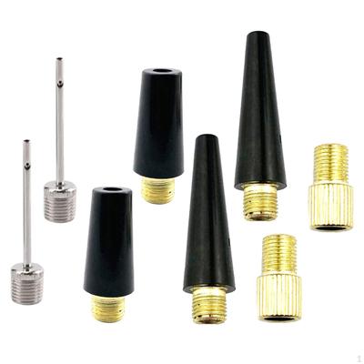 Ball Nozzle Adapter, Accessories, Connector Metal Plastic Inflator Hand for Balloon Air Pump Sports