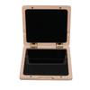 Yibuy Wooden Reed Case for Saxophones, Holds 5 Reeds, Moisture Resistant, Easy Access, Natural Color
