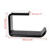 L Shape Computer Headset Stand Earphone Acrylic Display Holder Universal Headphone Wall Mount Hook