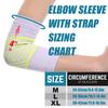 1Pc Elbow Brace Compression Support Sleeve For Men Women Tennis Golf Elbow Pain Relief Work Home Office