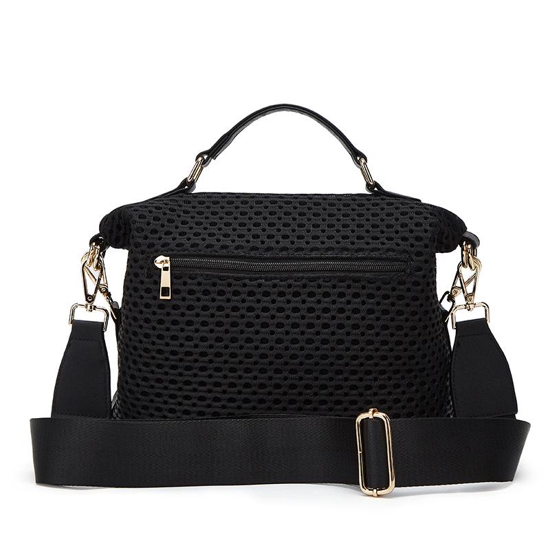 Leichte Netz-Handtasche im koreanischen Stil für Damen - Einfache, vielseitige Schulter- und Crossbody-Tasche
