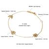 Mezmic Cross Multi, 14K Gold, Cognac Diamond Bracelet