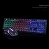 Limei GTX300 USB Wired Gaming Keyboard and Mouse Set with Backlit Mechanical Feel