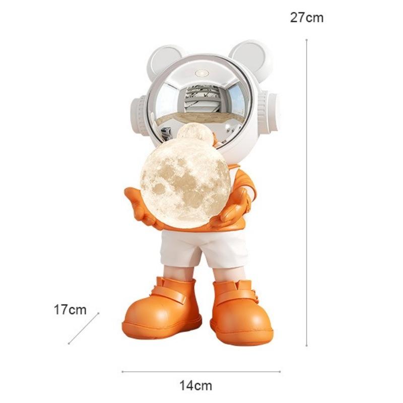 Astronaut Sculptures Creative Desk Figurines Elegant Modern Living Room Figurine Luxury Aesthetic Ornaments Home Decorations