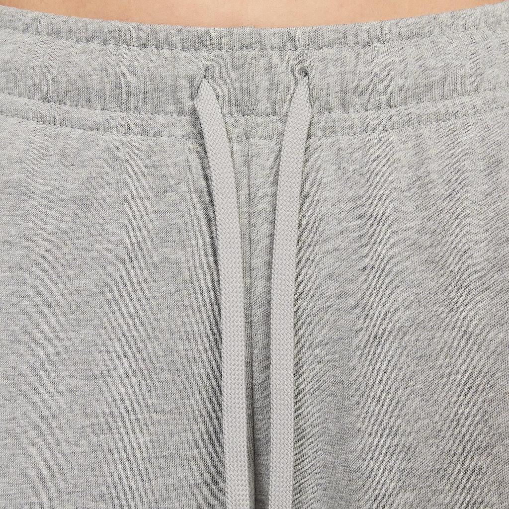 Nike Sportswear Comfortable Soft Skin-Friendly Fashion Loose Wide-Leg Knit Sports Pants Women Bottoms Dark-Gray II1870-063