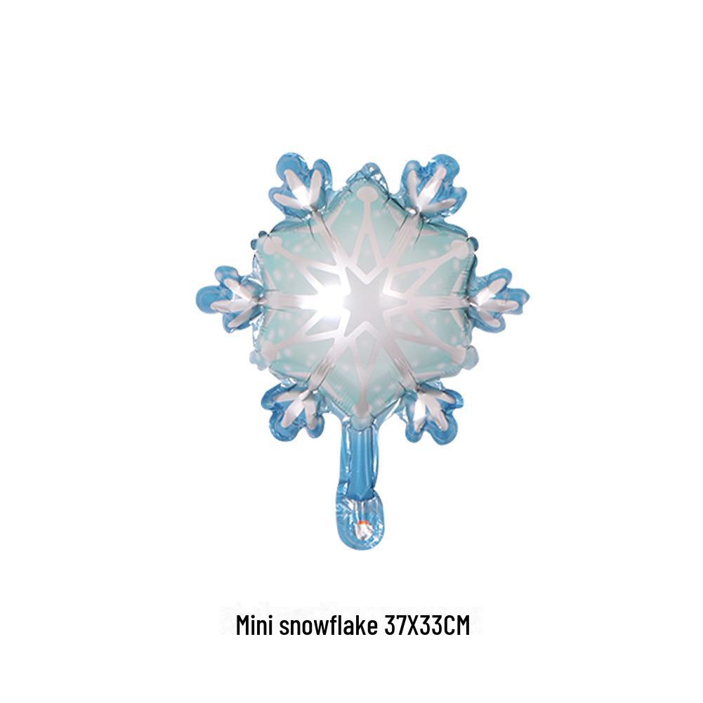 Christmas Tree Snowflake Aluminum Film Balloons for Party Decoration