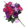 21 Heads Artificial Rose Bouquet Fake Rose Flowe Ornaments Outdoor Garden Wedding Bridal Wreath Accessories Party Decoration
