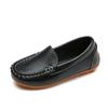 Hotestnewestchildren'S Shoes Pu Beef Tendon Soft Bottom Nonslip Comfortable Boys Girls Slipon Shoes Light Leather Shoes Wholesale
